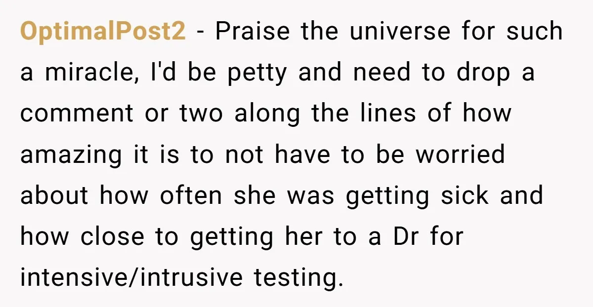 OptimalPost2 − Praise the universe for such a miracle, I'd be petty and need to drop a comment or two along the lines of how amazing it is to not...