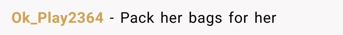Ok_Play2364 − Pack her bags for her