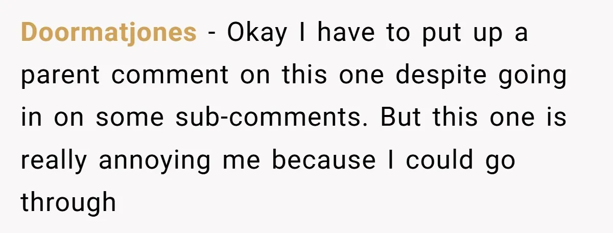 Doormatjones − Okay I have to put up a parent comment on this one despite going in on some sub-comments. But this one is really annoying me because I could...