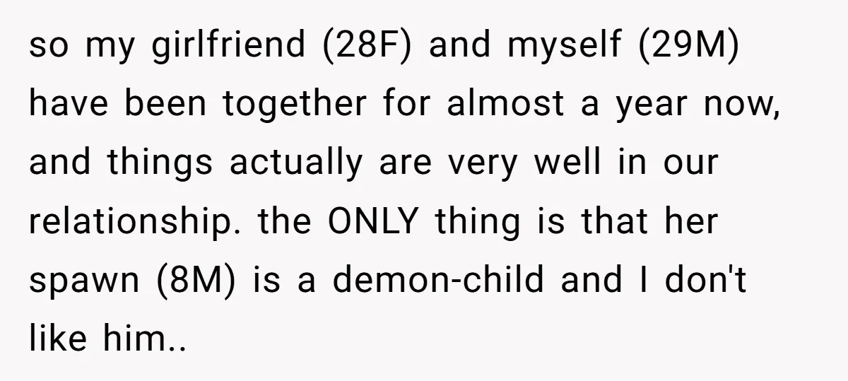 so my girlfriend (28F) and myself (29M) have been together for almost a year now, and things actually are very well in our relationship. the ONLY thing is that her...
