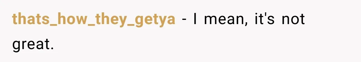thats_how_they_getya − I mean, it's not great.