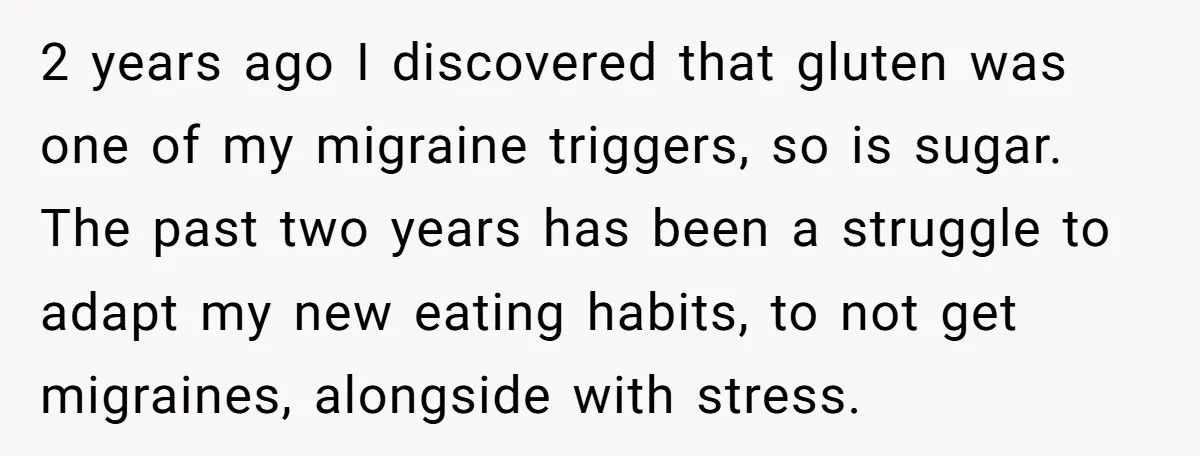 2 years ago I discovered that gluten was one of my migraine triggers, so is sugar. The past two years has been a struggle to adapt my new eating habits,...