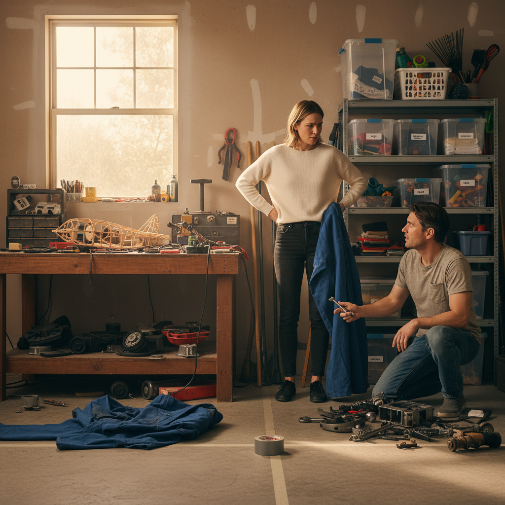 Neat Freak Wife Can't Stop Organizing, Husband's Genius Solution Sparks Debate