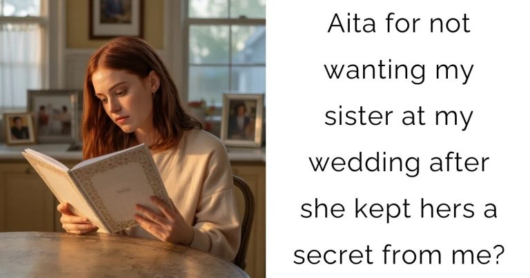 Aita for not wanting my sister at my wedding after she kept hers a secret from me?