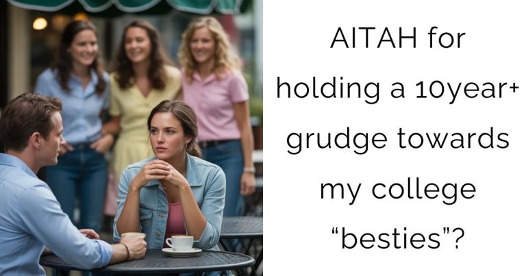 AITAH for holding a 10year+ grudge towards my college “besties”?