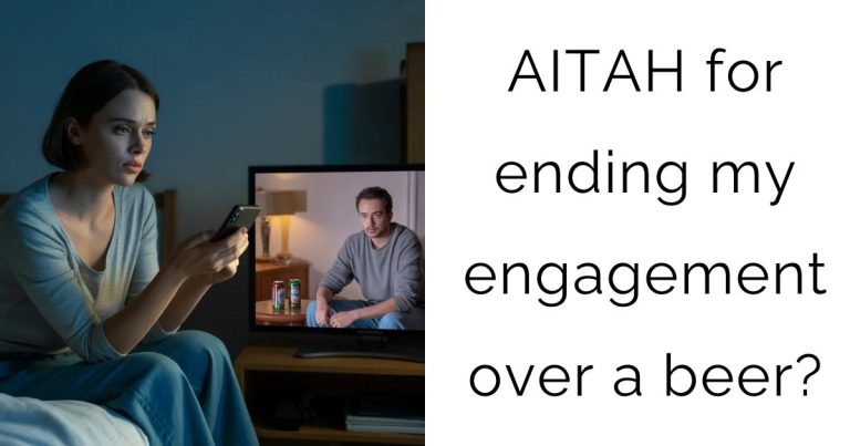 AITAH for ending my engagement over a beer?