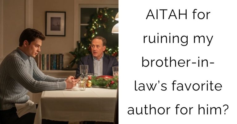 AITAH for ruining my brother-in-law’s favorite author for him?