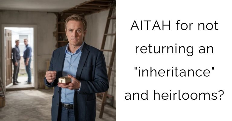 AITAH for not returning an “inheritance” and heirlooms?