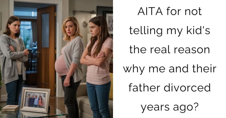 AITA for not telling my kid’s the real reason why me and their father divorced years ago?