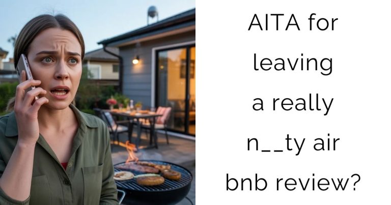 AITA for leaving a really n__ty air bnb review?