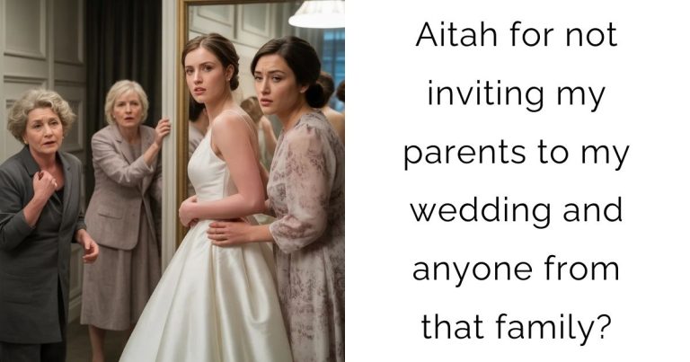 Aitah for not inviting my parents to my wedding and anyone from that family?