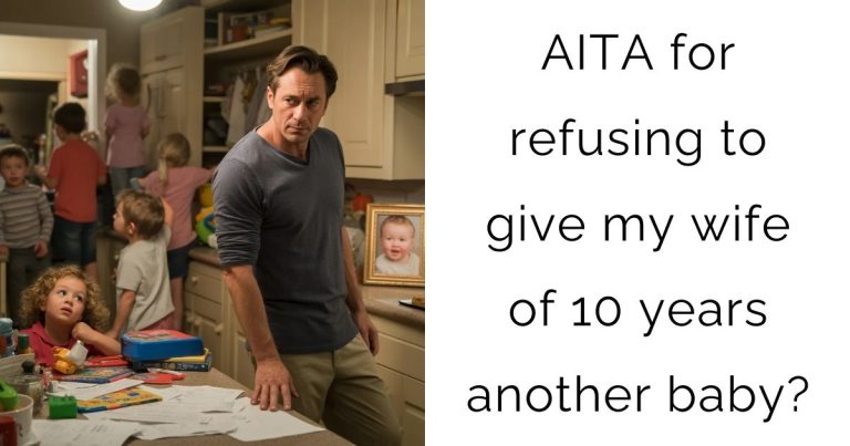 AITA for refusing to give my wife of 10 years another baby?