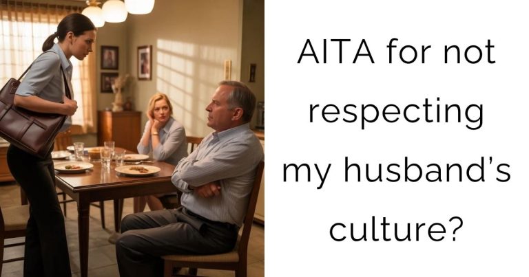 AITA for not respecting my husband’s culture?