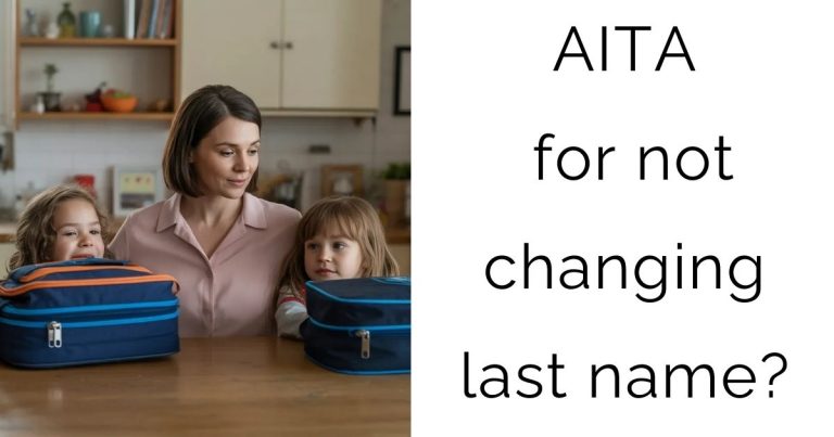 AITA for not changing last name?