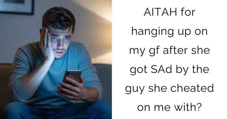 AITAH for hanging up on my gf after she got SAd by the guy she cheated on me with?