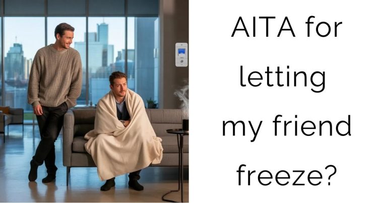 AITA for letting my friend freeze?