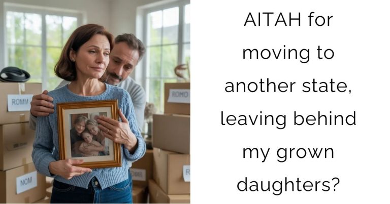 AITAH for moving to another state, leaving behind my grown daughters?