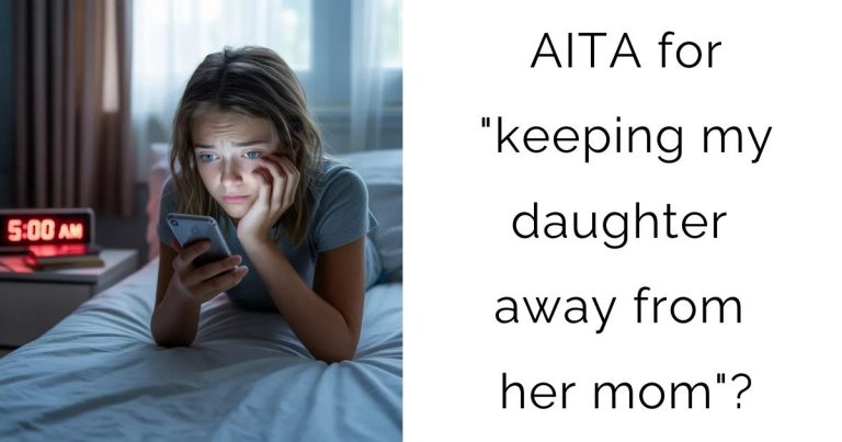 AITA for “keeping my daughter away from her mom”?