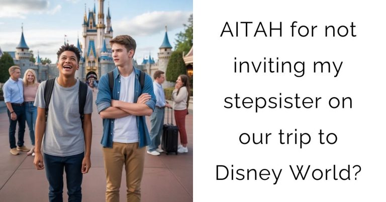 AITAH for not inviting my stepsister on our trip to Disney World?