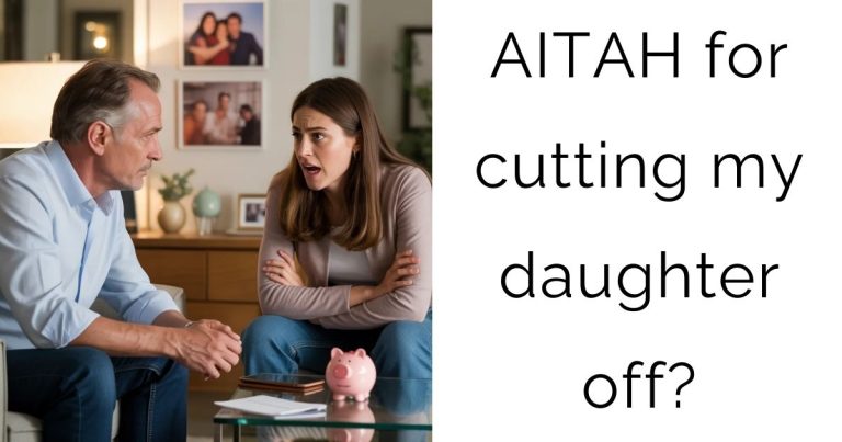 AITAH for cutting my daughter off?