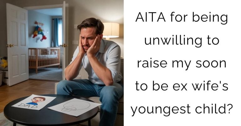 AITA for being unwilling to raise my soon to be ex wife’s youngest child?