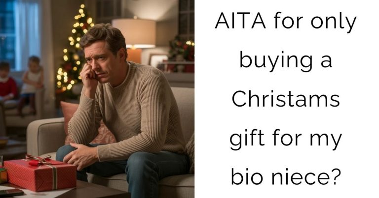 AITA for only buying a Christams gift for my bio niece?