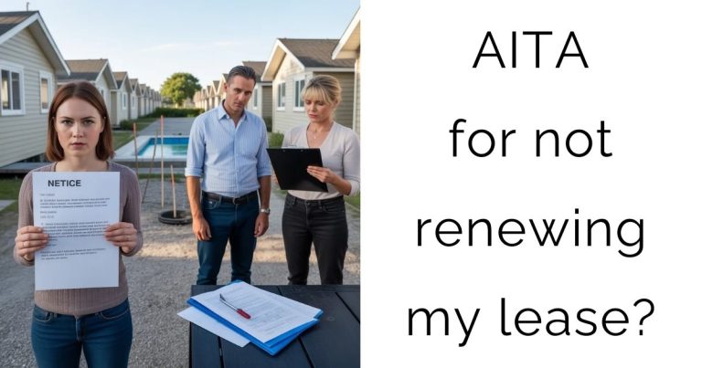 AITA for not renewing my lease?