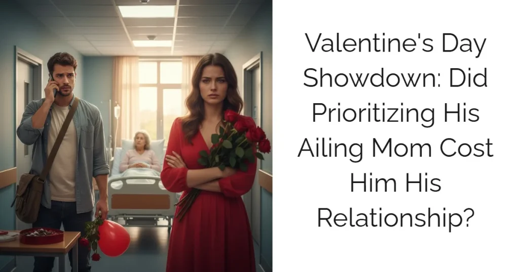 Valentine's Day Showdown: Did Prioritizing His Ailing Mom Cost Him His Relationship?