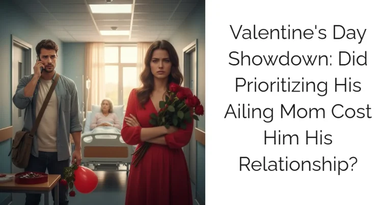 Valentine's Day Showdown: Did Prioritizing His Ailing Mom Cost Him His Relationship?