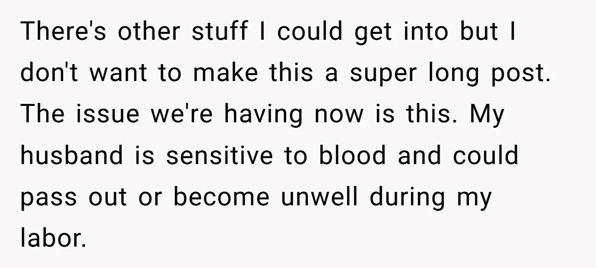 There's other stuff I could get into but I don't want to make this a super long post. The issue we're having now is this. My husband is sensitive to...