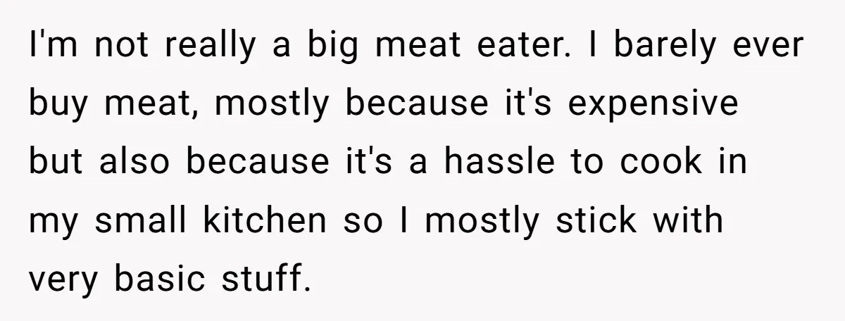 I'm not really a big meat eater. I barely ever buy meat, mostly because it's expensive but also because it's a hassle to cook in my small kitchen so I...