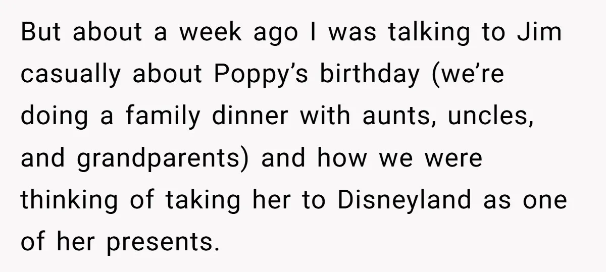 But about a week ago I was talking to Jim casually about Poppy’s birthday (we’re doing a family dinner with aunts, uncles, and grandparents) and how we were thinking of...