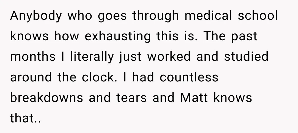Anybody who goes through medical school knows how exhausting this is. The past months I literally just worked and studied around the clock. I had countless breakdowns and tears and...