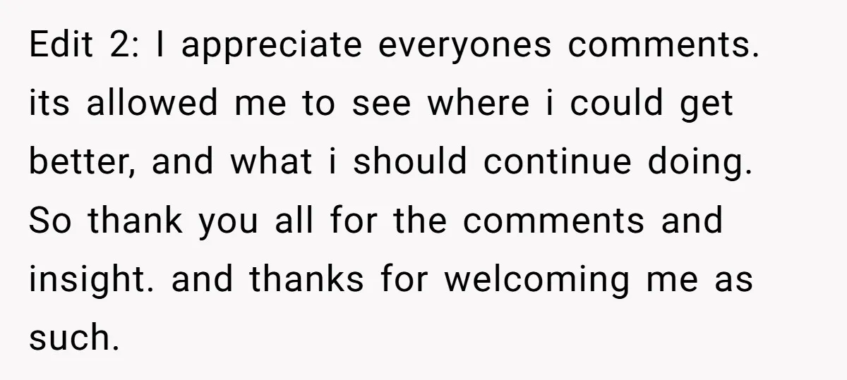 Edit 2: I appreciate everyones comments. its allowed me to see where i could get better, and what i should continue doing. So thank you all for the comments and...