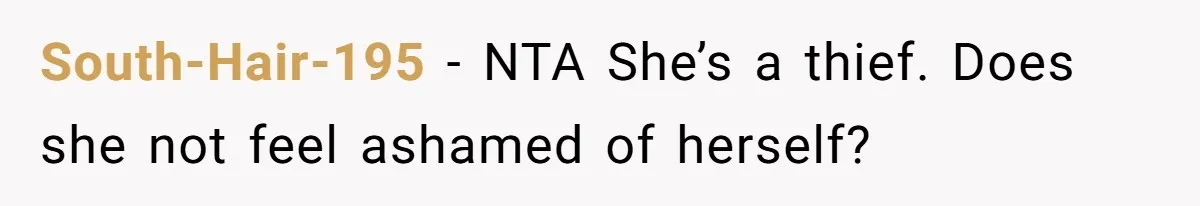 South-Hair-195 − NTA She’s a thief. Does she not feel ashamed of herself?