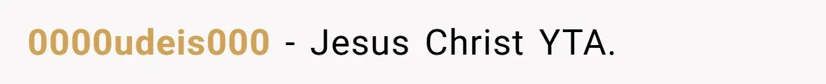 0000udeis000 − Jesus Christ YTA.