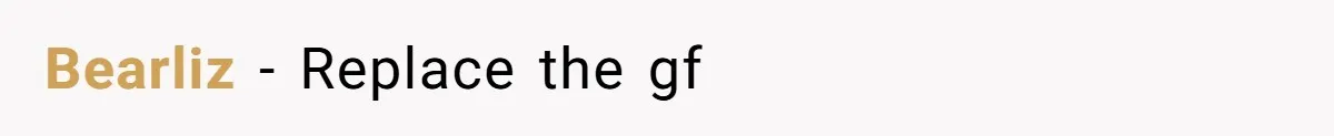 Bearliz − Replace the gf
