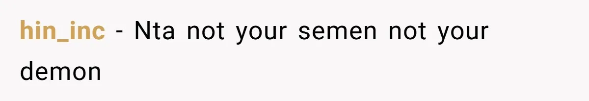 hin_inc − Nta not your semen not your demon