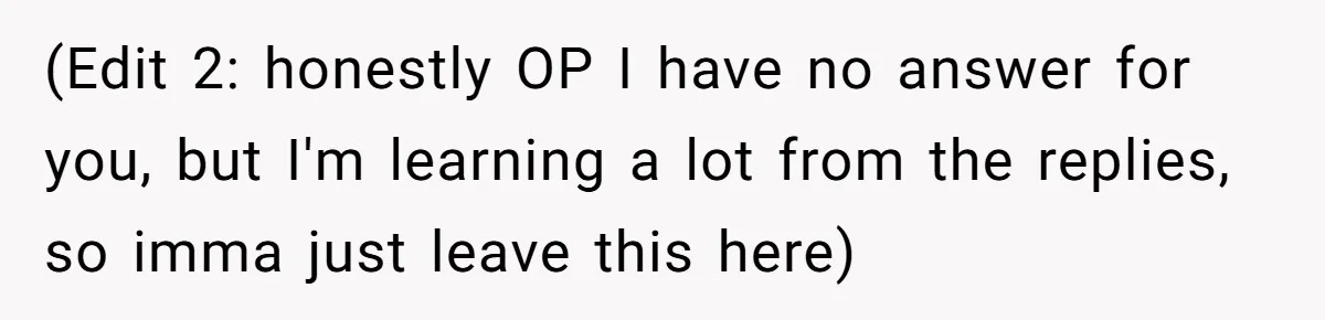 (Edit 2: honestly OP I have no answer for you, but I'm learning a lot from the replies, so imma just leave this here)