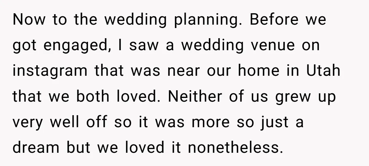 Now to the wedding planning. Before we got engaged, I saw a wedding venue on instagram that was near our home in Utah that we both loved. Neither of us...