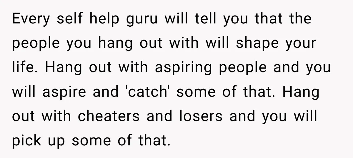 Every self help guru will tell you that the people you hang out with will shape your life. Hang out with aspiring people and you will aspire and 'catch' some...