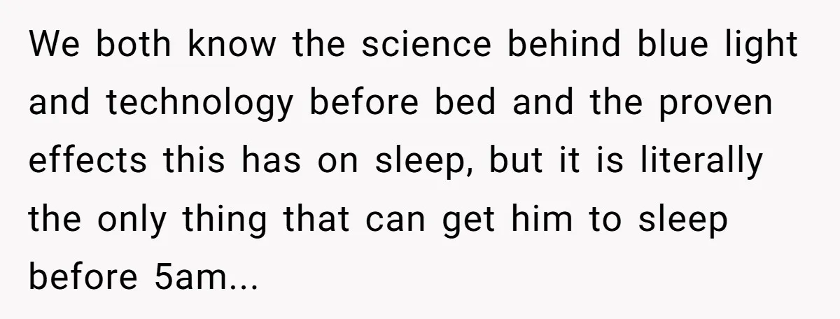 We both know the science behind blue light and technology before bed and the proven effects this has on sleep, but it is literally the only thing that can get...
