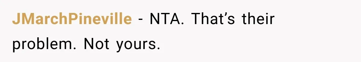 JMarchPineville − NTA. That’s their problem. Not yours.