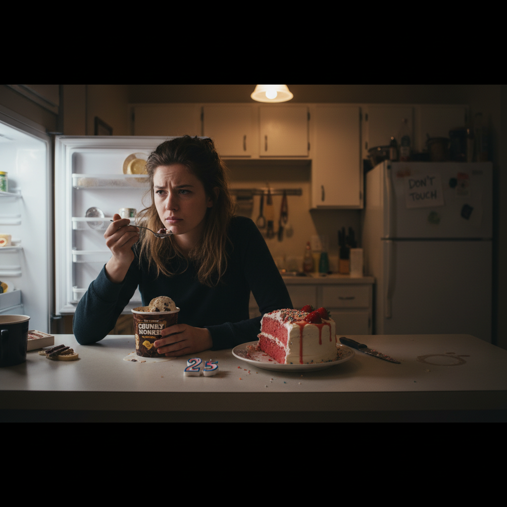 Roommate Ate My Homemade Birthday Cake, So I Ate Her 'Special' Ice Cream In Revenge, And Now It's War