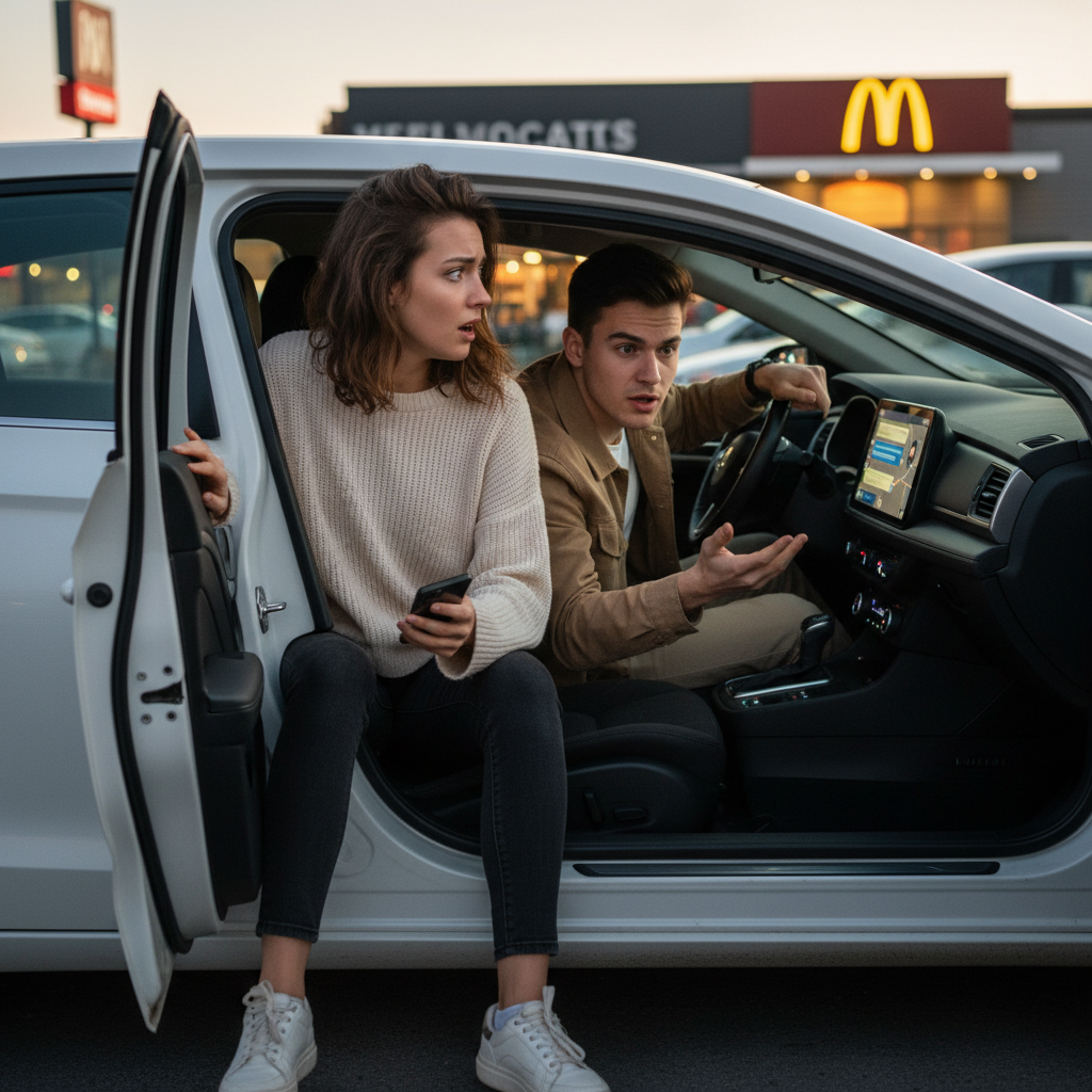 A Woman Jumped Out of Her Boyfriend's Car After Reading a Dashboard Text, Now He's Calling Her 'Delusional'