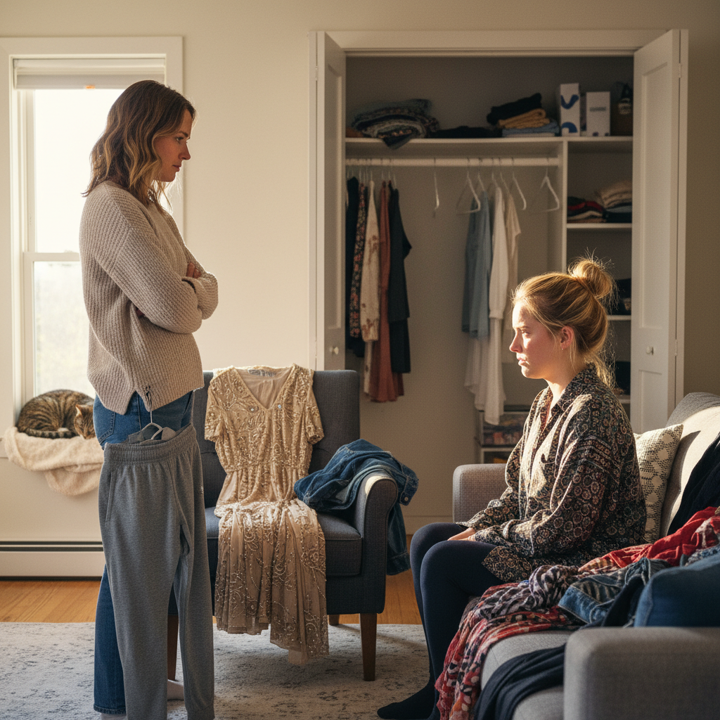 Woman Confronts Best Friend of 10 Years After Discovering She Secretly Raided Her Closet While Cat-Sitting