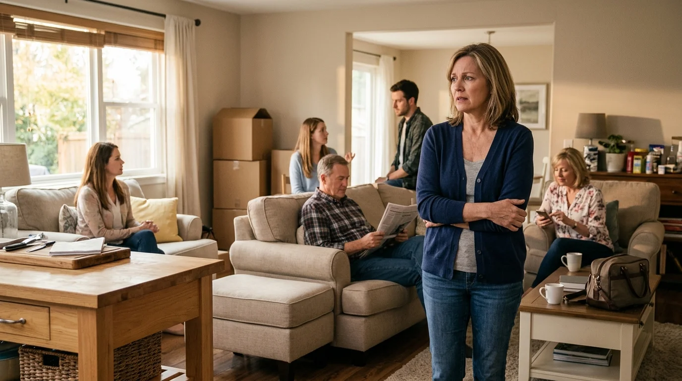 Woman Sets Boundaries After Her Son-In-Law’s Parents Turn Her Living Room Into a Free Hotel