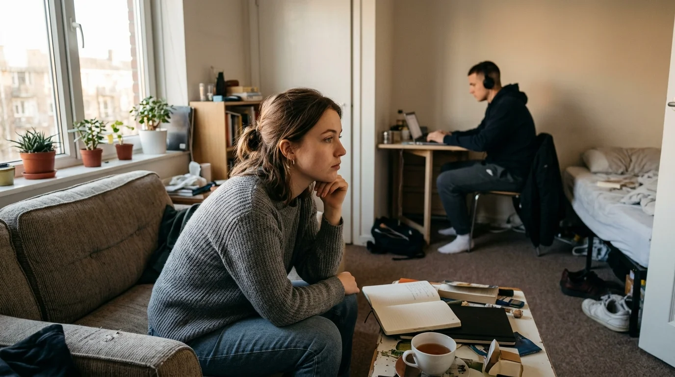 Woman Considers Dumping Boyfriend After Moving Into Her Studio Apartment Reveals His True Colors