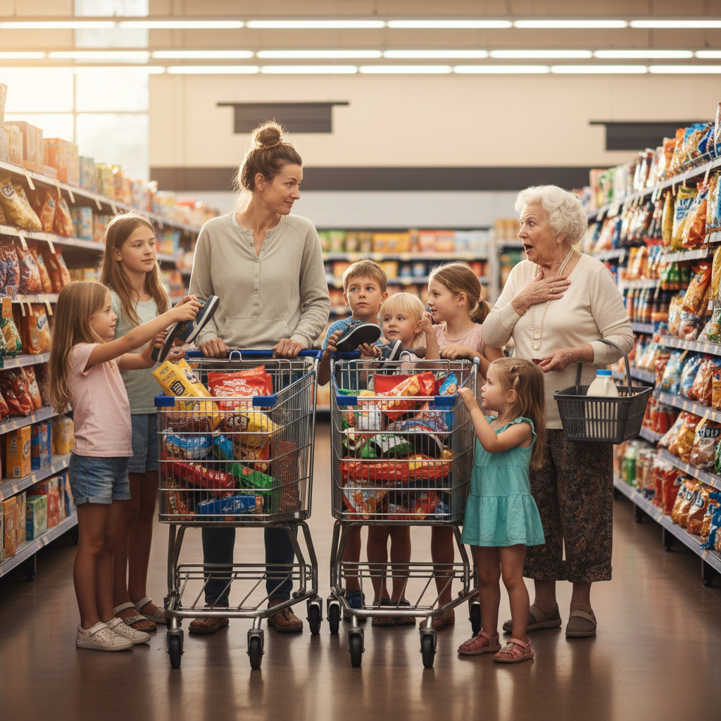 A Stranger Told This Mom of Six to Get a TV in the Bedroom, So She Gave a Jaw-Dropping Reply