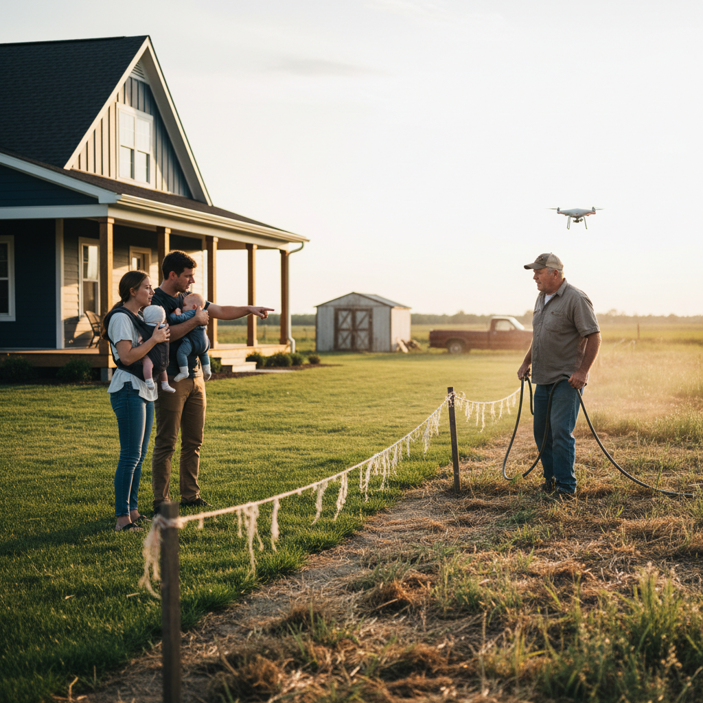 They Built a Quiet Country Home, But Their Neighbor Declared a One-Sided Turf War
